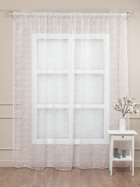 Изображение товара Гардина Amore Mio RR 7116-01 300x270 / 86115 (белый)