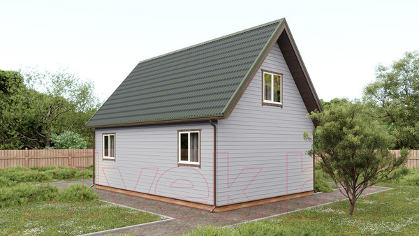 Изображение товара Лист кровельный Onduline P7EA6RU Черепица x5 SR-150 3D (1950x960, зеленый)