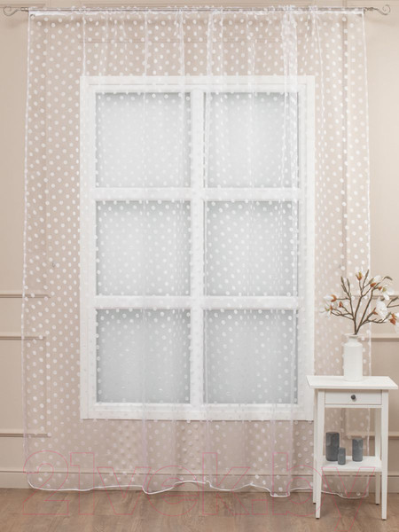 Изображение товара Гардина Amore Mio RR 3139-01 300x270 / 86117 (белый)