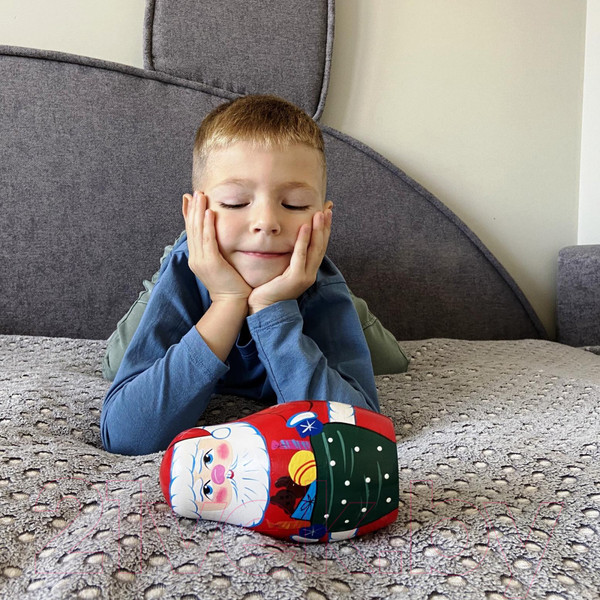 Изображение товара Матрешка сувенирная Брестская Фабрика Сувениров В виде санта-клауса 7118