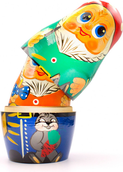 Изображение товара Матрешка сувенирная Брестская Фабрика Сувениров В виде фигурок гномов 7119