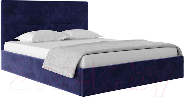Изображение товара Каркас кровати НК Мебель Соната 140x200 / 72305116 (велюр индиго)