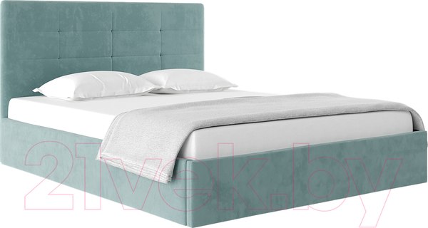 Изображение товара Каркас кровати НК Мебель Соната 140x200 / 72305124 (велюр мята)