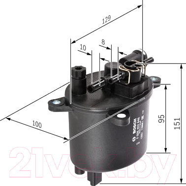Изображение товара Топливный фильтр Bosch F026402846