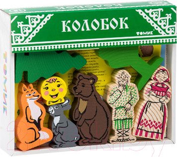 Изображение товара Развивающая игра Томик Сказки. Колобок / 4534-2