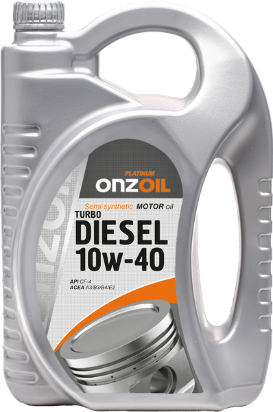 Изображение товара Моторное масло Onzoil SAE 10W40 Turbo Diesel Lux CF-4 (4.5л)