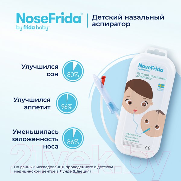 Изображение товара Аспиратор детский NoseFrida NF01