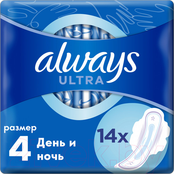 Изображение товара Прокладки гигиенические Always Ultra Night Duo (14шт, ароматизированные)