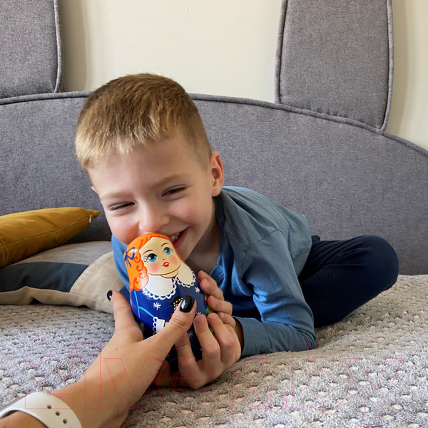 Изображение товара Матрешка сувенирная Брестская Фабрика Сувениров В виде щелкунчика 7171