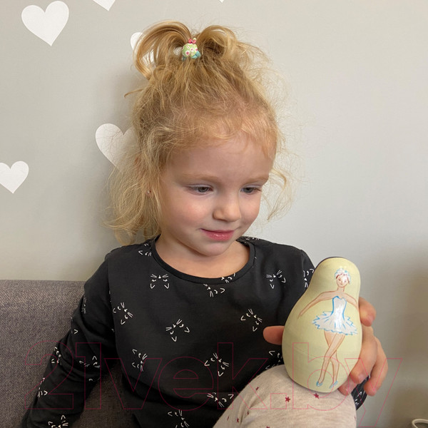 Изображение товара Матрешка сувенирная Брестская Фабрика Сувениров С элегантными балеринами 5170