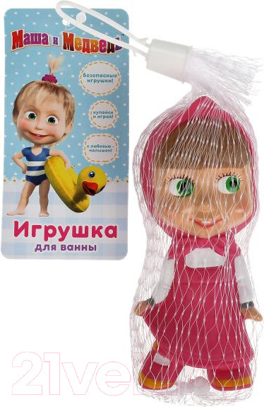 Изображение товара Игрушка для ванной Капитошка Маша и Медведь Маша / 4R