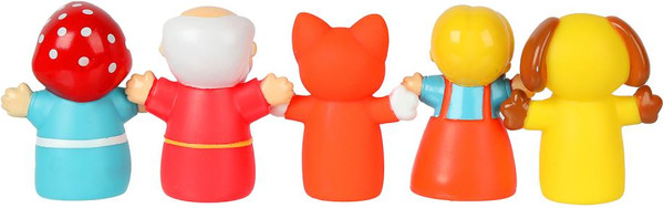 Изображение товара Набор пальчиковых кукол Капитошка Пальчиковый Театр Репка / LX-PT-ST02