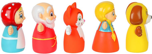 Изображение товара Набор пальчиковых кукол Капитошка Пальчиковый Театр Репка / LX-PT-ST02