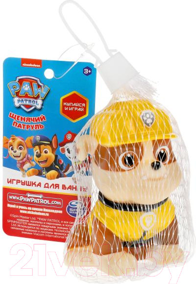 Изображение товара Игрушка для ванной Капитошка Щенячий Патруль Крепыш / LXRUB-DOGP