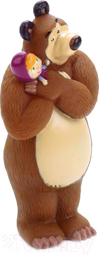 Изображение товара Игрушка для ванной Капитошка Маша и Медведь Пищалка / LXST49R