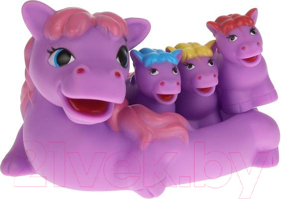 Изображение товара Набор игрушек для ванной Капитошка Пони-Мыльница / ZY1148775-R