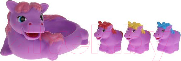 Изображение товара Набор игрушек для ванной Капитошка Пони-Мыльница / ZY1148775-R