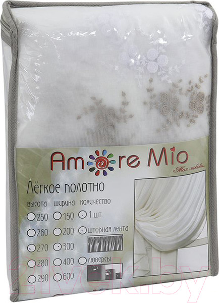 Изображение товара Гардина Amore Mio RR 241778-w/3145 300x270 / 9093 (бежевый)