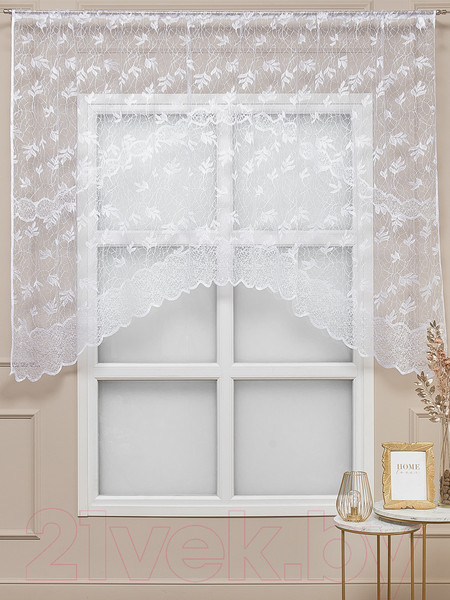 Изображение товара Гардина Amore Mio RR BL Арка G 8872 300x170 / 85208 (белый)