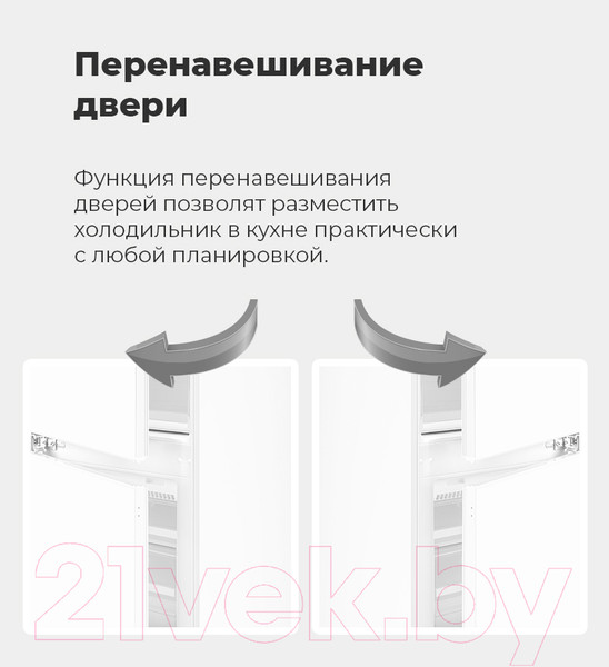 Изображение товара Встраиваемый холодильник Maunfeld MBF193SLFW