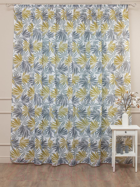 Изображение товара Гардина Amore Mio RR 3952-02 300x270 / 35507 (горчичный)