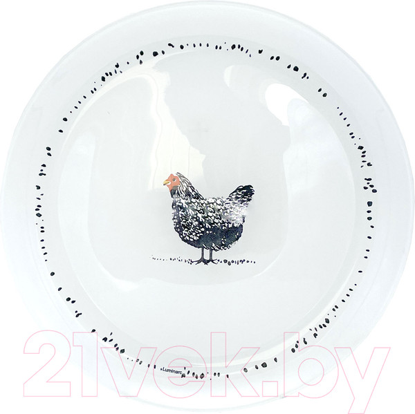 Изображение товара Тарелка столовая обеденная Luminarc Paulette V0071