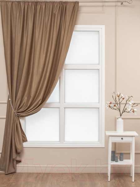 Изображение товара Штора Amore Mio RR 42002-08 200x270 / 75373 (бежевый)