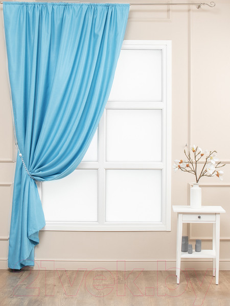 Изображение товара Штора Amore Mio RR 42002-155 200x270 / 75374 (бирюзовый)