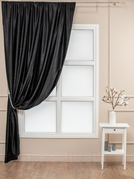 Изображение товара Штора Amore Mio RR 42002-26 200x270 / 77509 (черный)