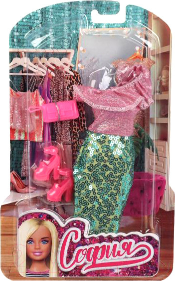 Изображение товара Аксессуар для куклы Карапуз Для Софии / SETDRESS-4-S-BB