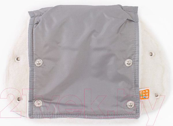 Изображение товара Рукавички для коляски Топотушки 2-11 (серый)