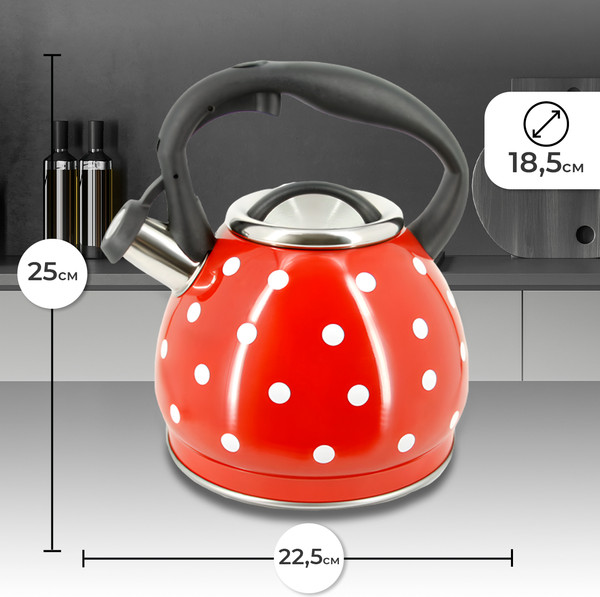 Изображение товара Чайник со свистком Pomi d'Oro Napoli / P-650189