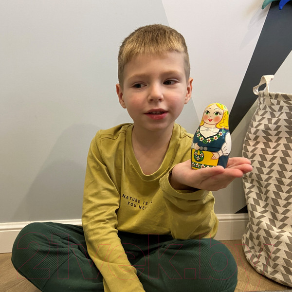 Изображение товара Матрешка сувенирная Брестская Фабрика Сувениров В шведском традиционном народном костюме 5028