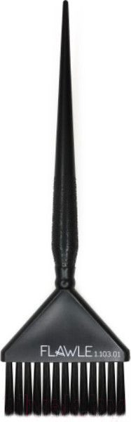 Изображение товара Кисть для окрашивания волос Flawle Широкая 1.103.01 (черный)