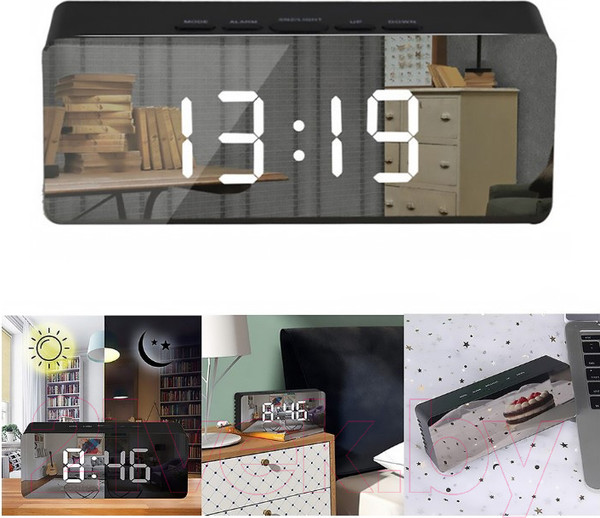 Изображение товара Настольные часы No Brand Mirex / 7009.02 (черный)