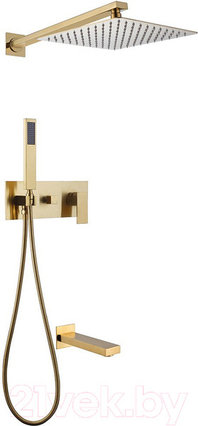 Изображение товара Душевая система со смесителем Abber Daheim AF8217G