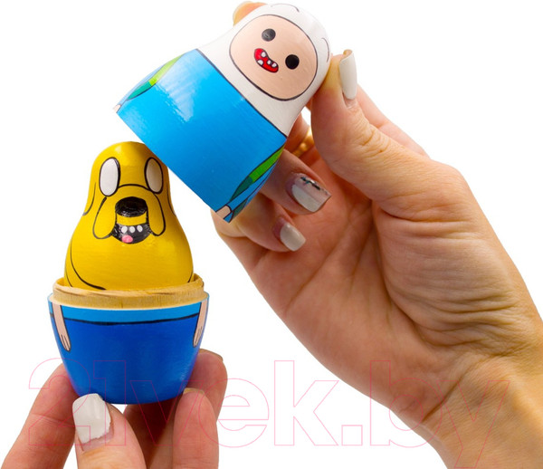 Изображение товара Матрешка сувенирная Брестская Фабрика Сувениров С персонажами из мультфильма Время приключений 5105