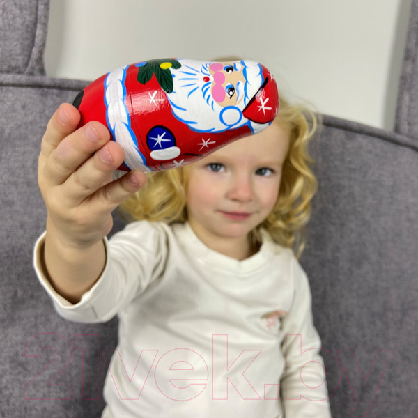 Изображение товара Матрешка сувенирная Брестская Фабрика Сувениров В виде санта клауса 5110