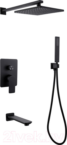 Изображение товара Душевая система со смесителем Abber Weiss Insel AF8017B