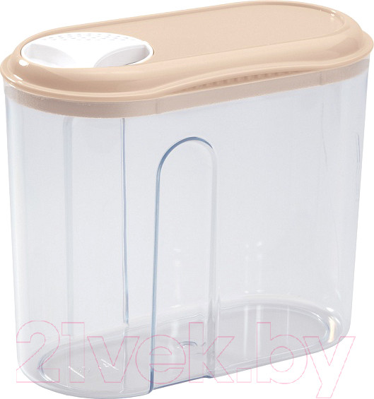Изображение товара Емкость для хранения Альтернатива 431250707 (1л, бежевый)