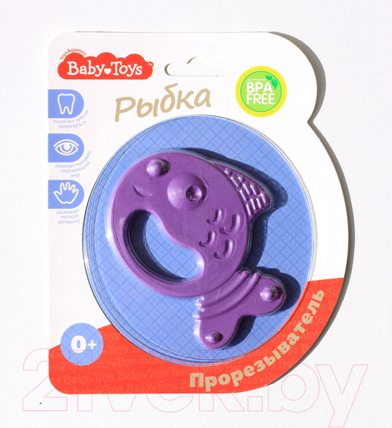 Изображение товара Прорезыватель для зубов Baby Toys Рыбка / 04130