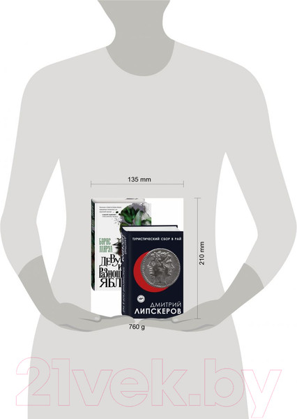 Изображение товара Набор книг Эксмо Разноцветный мир. От девяностых до сегодняшнего дня (Липскеров Д., Мирза Б.)