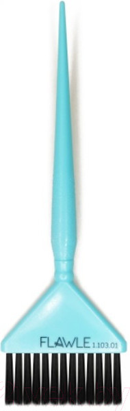 Изображение товара Кисть для окрашивания волос Flawle Широкая 1.103.01 (голубой)