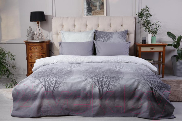 Изображение товара Комплект постельного белья Ночь нежна Royal Лес 2 сп 50x70 / 70161-1+633