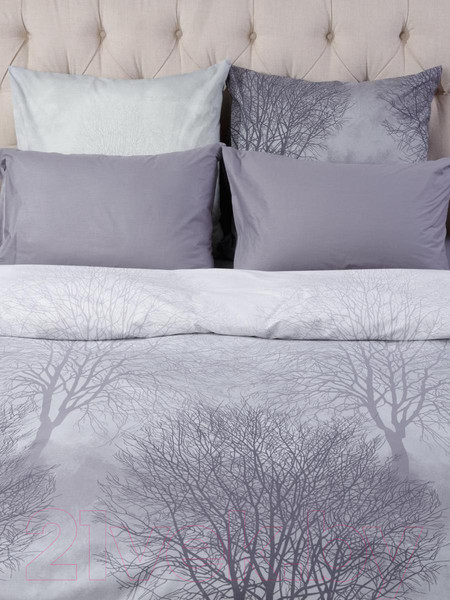 Изображение товара Комплект постельного белья Ночь нежна Royal Лес 2 сп Евро 50x70 / 70161-1+633