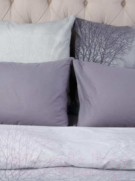 Изображение товара Комплект постельного белья Ночь нежна Royal Лес 2 сп Евро 50x70 / 70161-1+633