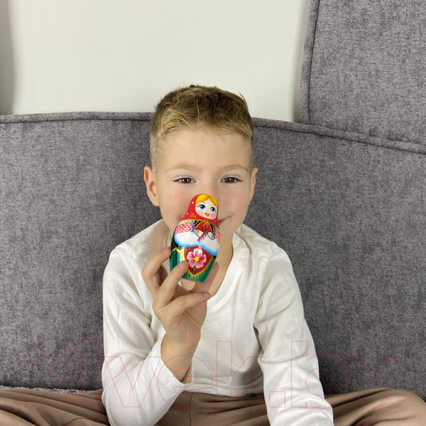 Изображение товара Матрешка сувенирная Брестская Фабрика Сувениров В национальном наряде с белорусским орнаментом 5013