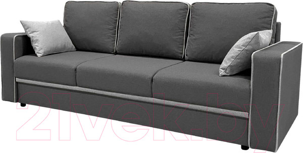 Изображение товара Диван Аквилон Кредо (солта графит/солта грей)