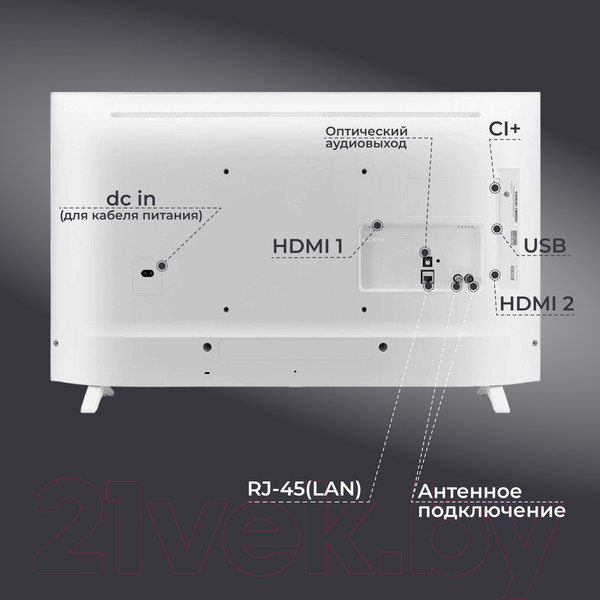 Изображение товара Телевизор LG 32" LQ6380 32LQ63806LC