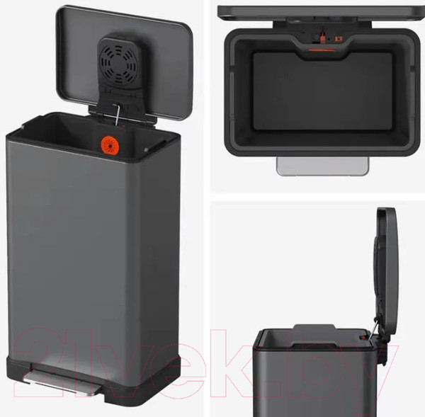 Изображение товара Мусорное ведро WeltWasser Lassy MT 12L (матовая сталь)